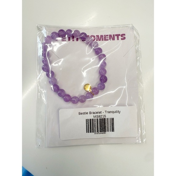 Petit Moments Lilac Beaded Charm Bracelet - Picture 2 of 3